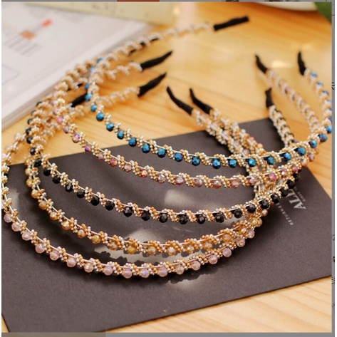 Bando Korea Mutiara Pearl Headband Korea HairBand / Bando Mutiara Gaya Korea Fashion Wanita Import
