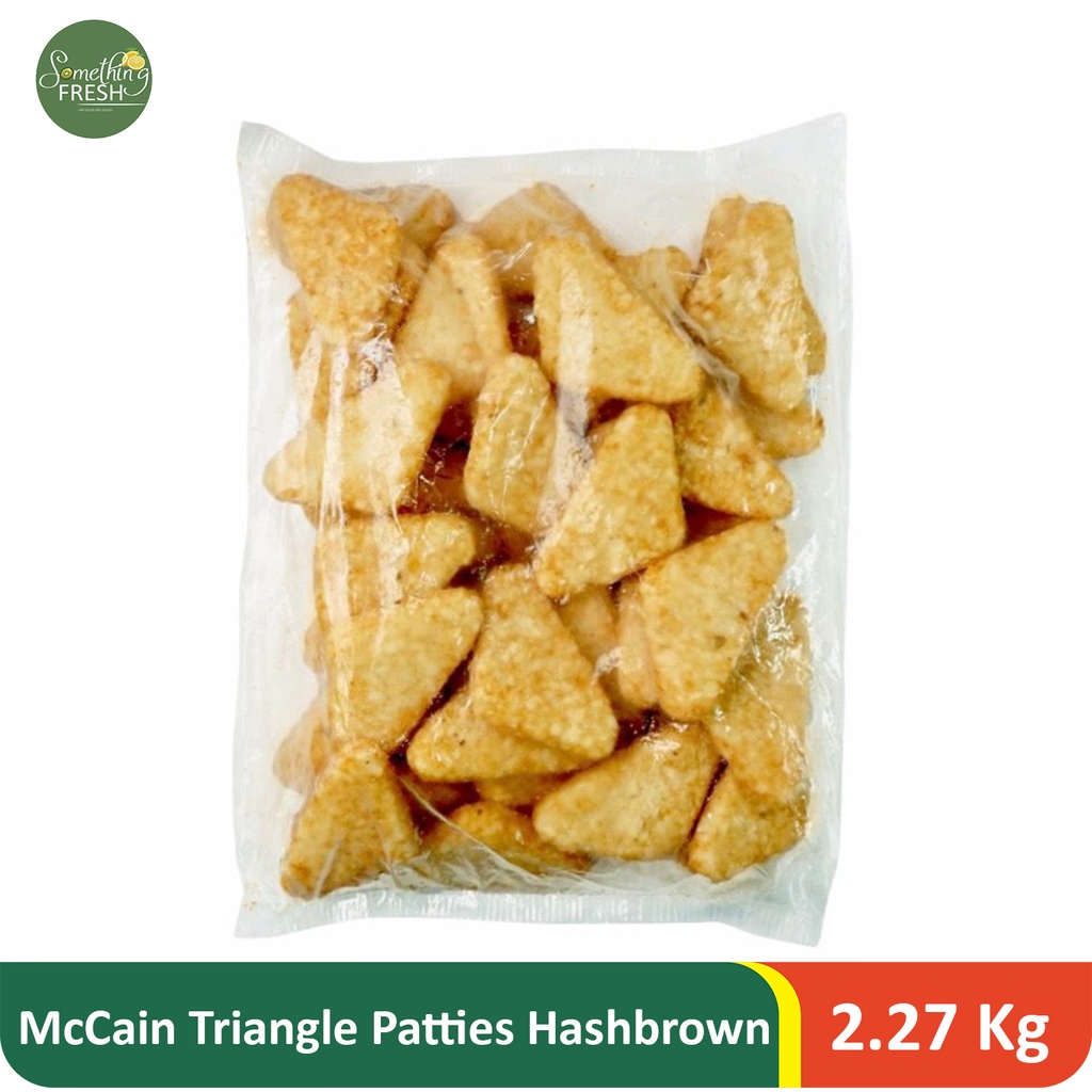 

Kentang McCain Triangle Patties Hashbrown (2.27Kg)
