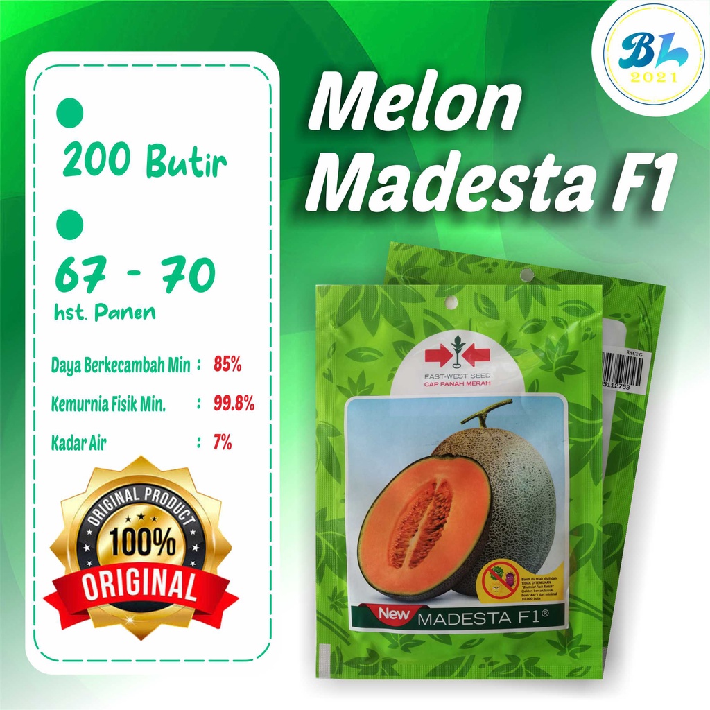 Benih Bibit New Melon Madesta F1 200 butir
