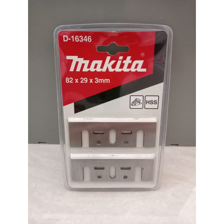 ASLI MAKITA MATA PLANER MAKITA 82 MM HSS D-16346 (MATA PISAU MESIN KETAM SUGU)