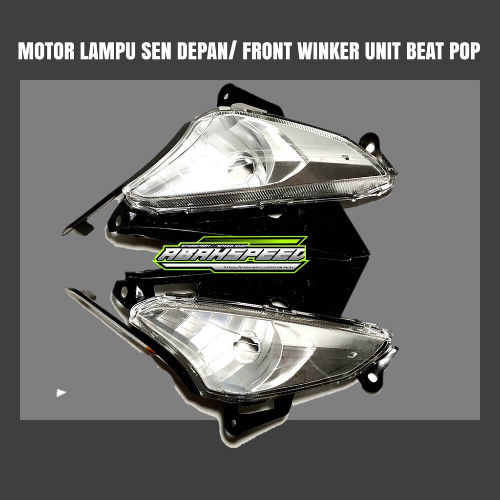 MOTOR LAMPU SEN DEPAN/ FRONT WINKER UNIT BEAT POP