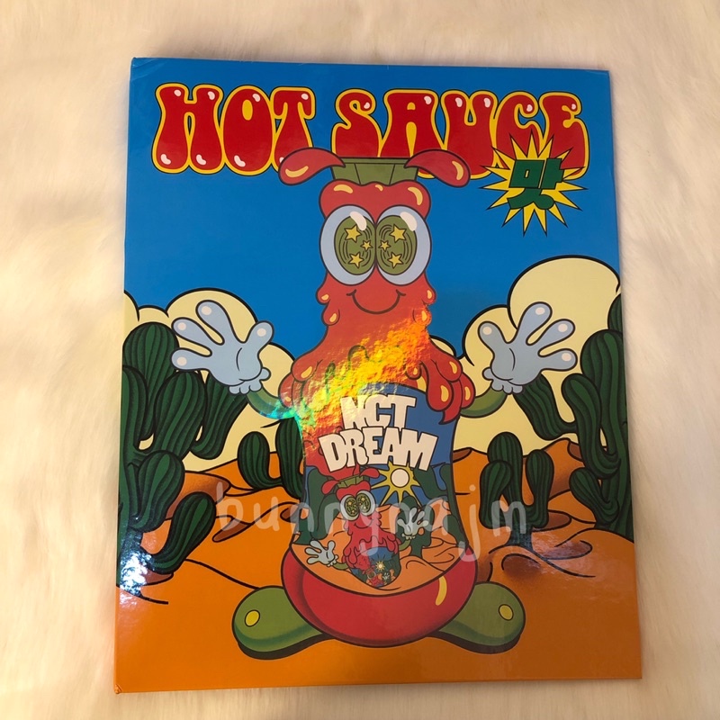 [READY] BINDER ONLY MD HOT SAUCE NCT DREAM + SLEEVE