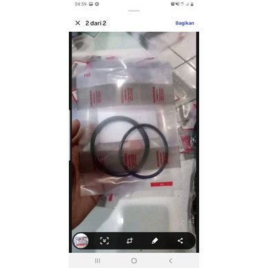 karet oring sil fuelpump original Honda fi new Revo fit x Blade Supra x Sonic GTR 110 125 150 ori