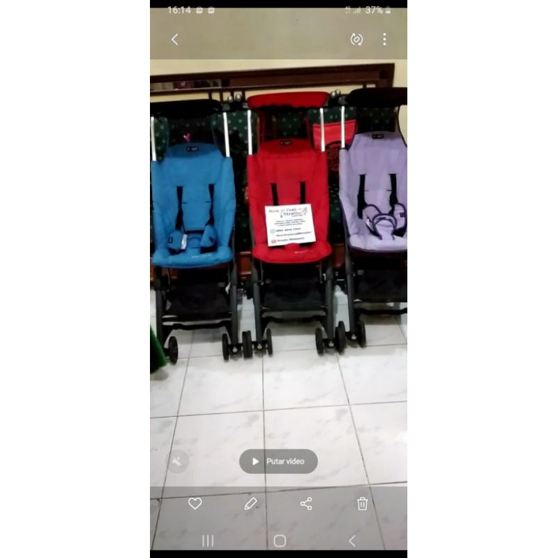 stroller pockit preloved oktober