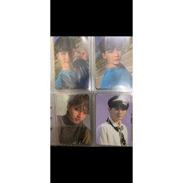 photocard mingyu cimumu tc set with woozi bene ktown