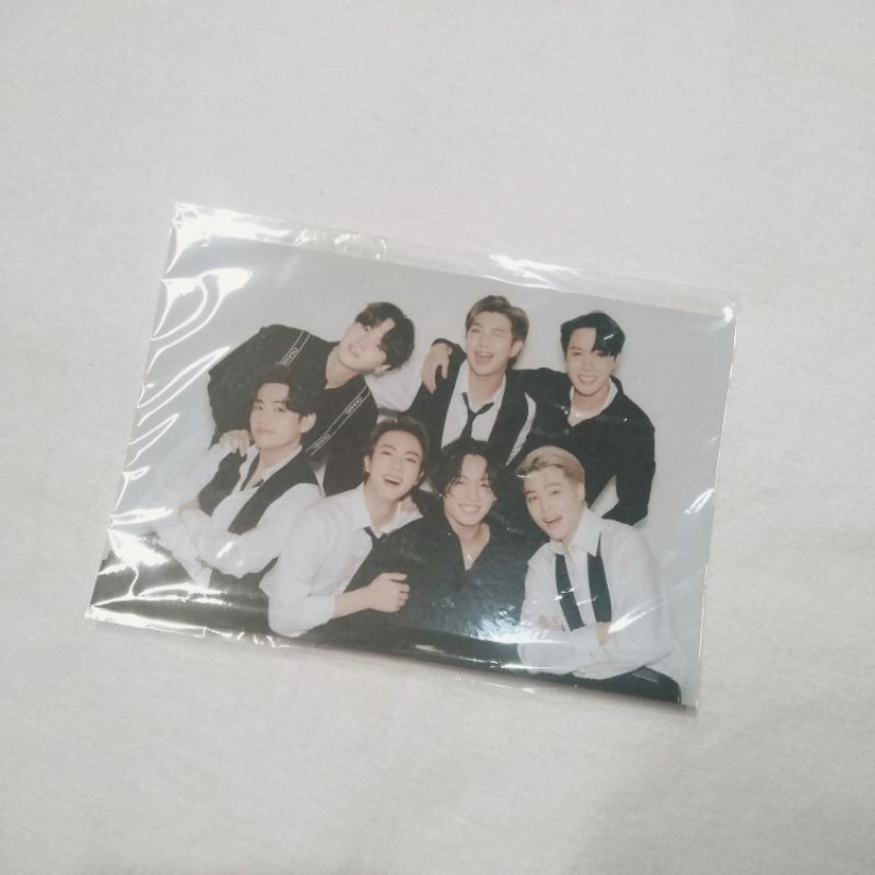 BTS POSTCARD NYEL GROUP