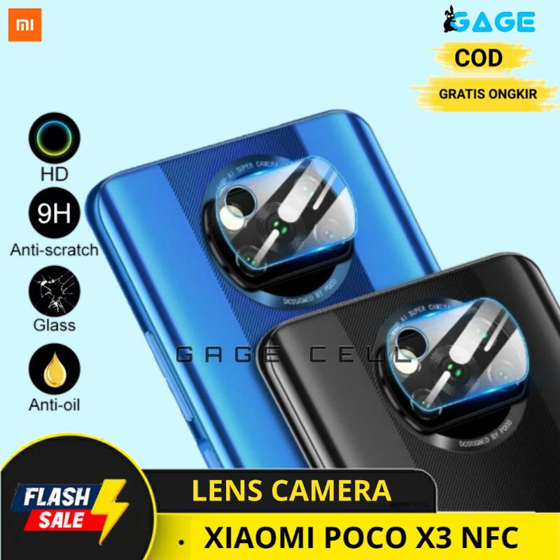 COD✅ Tempered Glass Camera Tg Antigores Kamera Xiaomi Poco X3 Nfc - Pelindung Kamera Poco X3 NFC