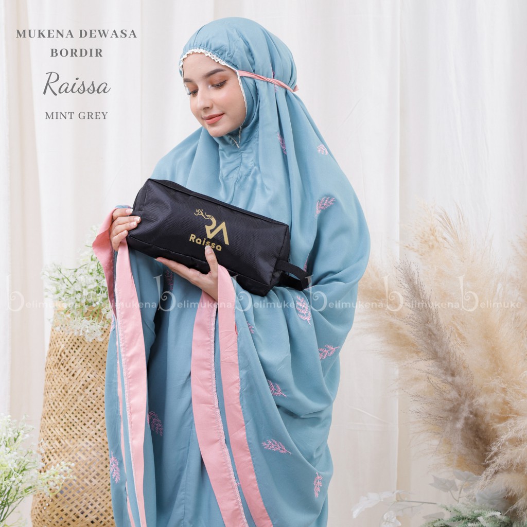 Mukena Dewasa Rayon Bordir Raissa