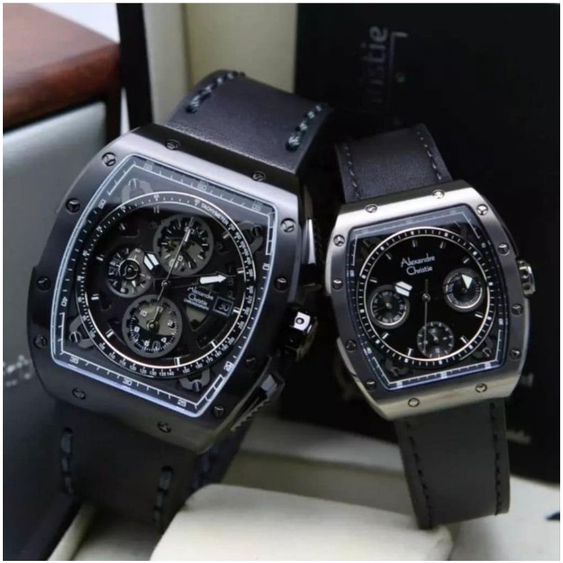 JAM TANGAN PRIA ALEXANDRE CHRISTIE COUPLE AC6411 | AC 6411 SEPASANG ORIGINAL
