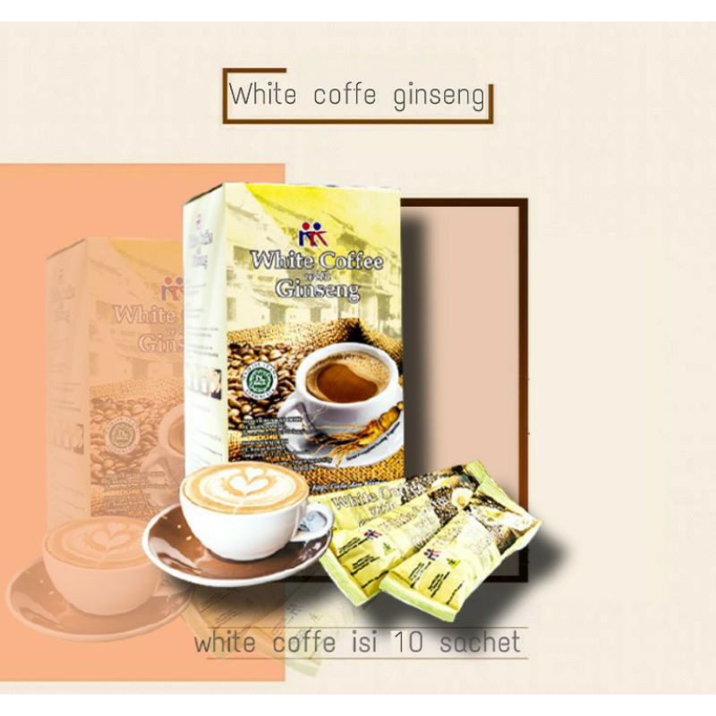 

Kopi White Coffee with Ginseng