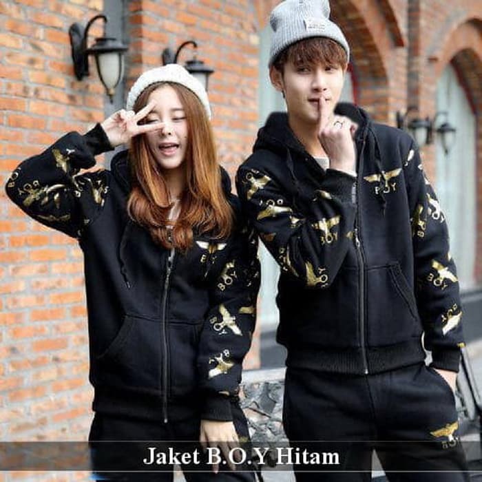 sweater jaket couple murah hoodie pasangan  hitam biru abu cokelat
