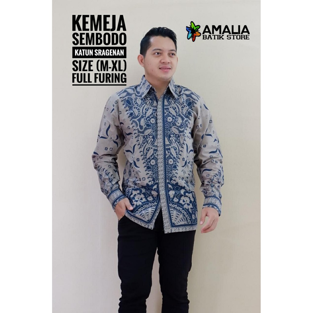 SEMBODO AMALIA KEMEJA BATIK SOLO LENGAN PANJANG LAPIS FURING ATASAN PREMIUM MODERN KATUN HALUS ASTAGUNA ARIESWARA HANUNG RAJASWA GITARJA UNGU KENCONO UNGU SUKET SEGORO PEKSI NAVY SELING PRASTOWO PROBOSETO MAHKOTA BABON ANGKREM VIJAY 2 SM UKAIL RAJASAKTI