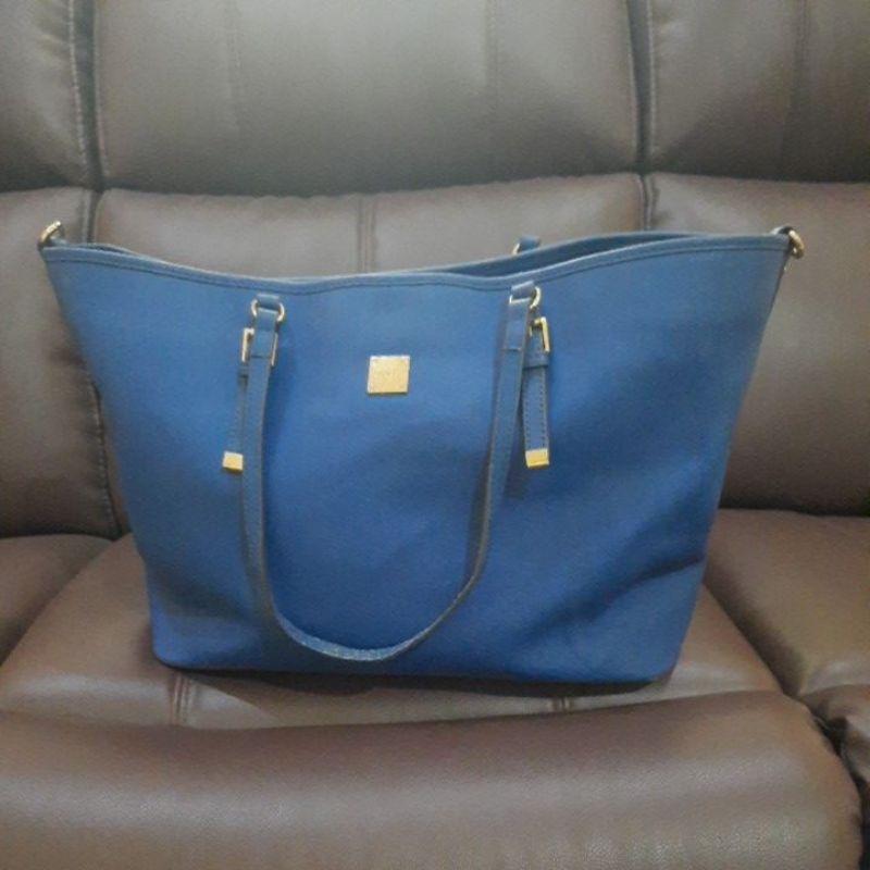 Sale Tas Tote sisley biru preloved