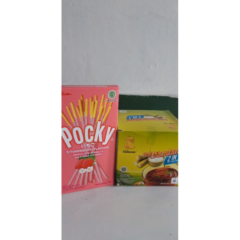 Pocky +Teh Dandang 2in1