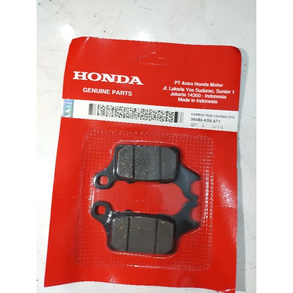 kampas rem depan vario 150