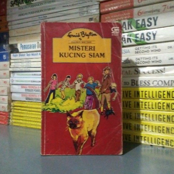 Novel Lawas Ori MISTERI KUCING SIAM Enid Blyton Gramedia