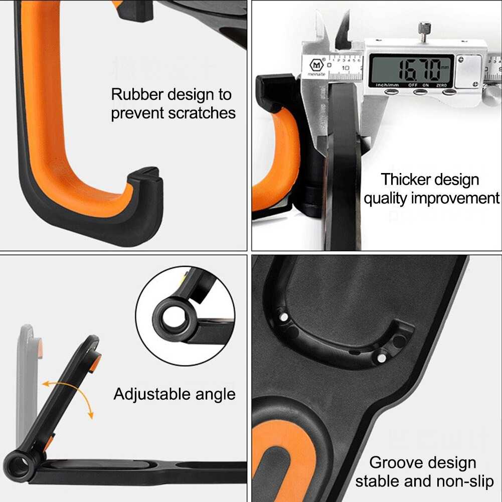 DUUTI Gantungan Dinding Sepeda Bike Wall Hook Hanger - B-2R