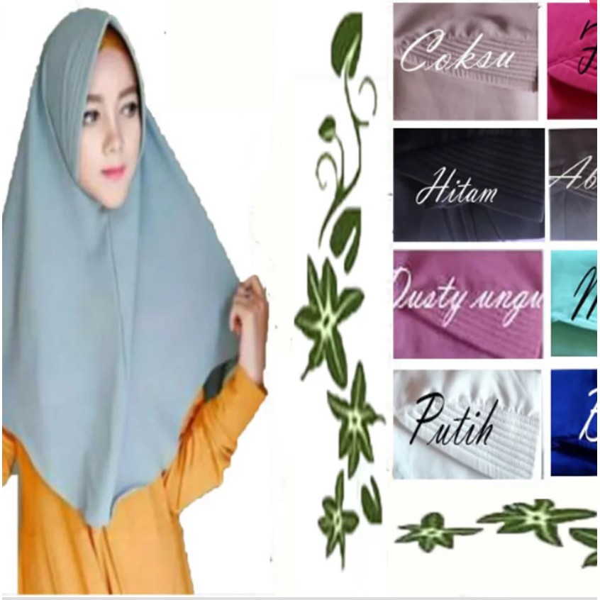 Pet Khimar Antem Jilbab Pet Kerudung Pet Pet Simpel Pet Polos Jilbab Pet Antem Jilbab Instan Woolpea
