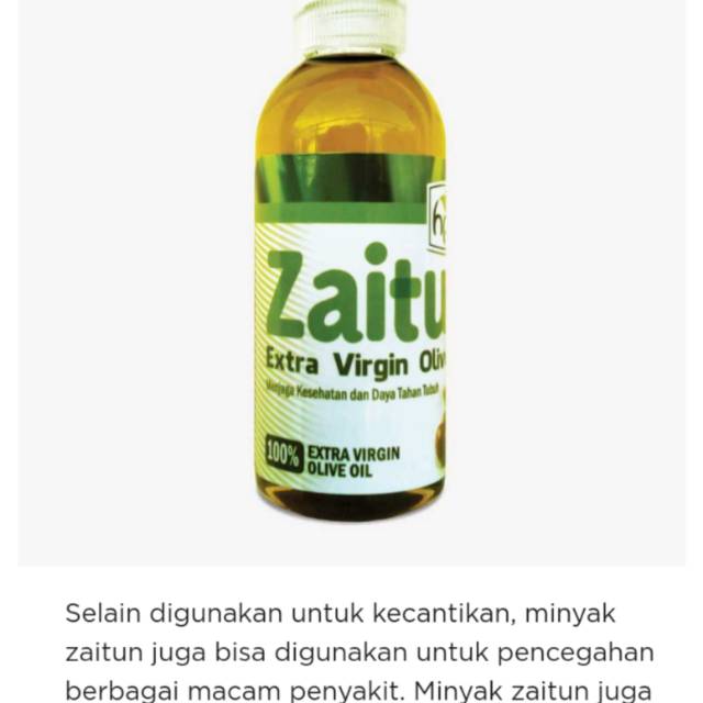 Minyak zaitun ORI HNI HPAI