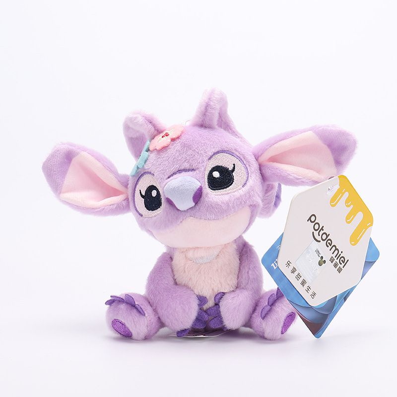 Gantungan Kunci Boneka Disney Lilo Stitch Angel Hadiah Yang Cocok Untuk Segala Kipas Kartun