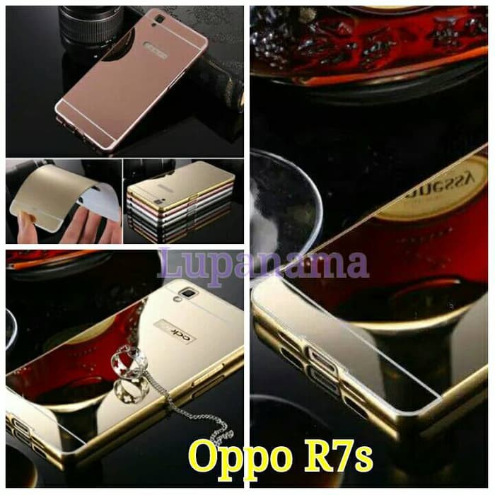 bumper case mirror oppo R7s oppo r7s
