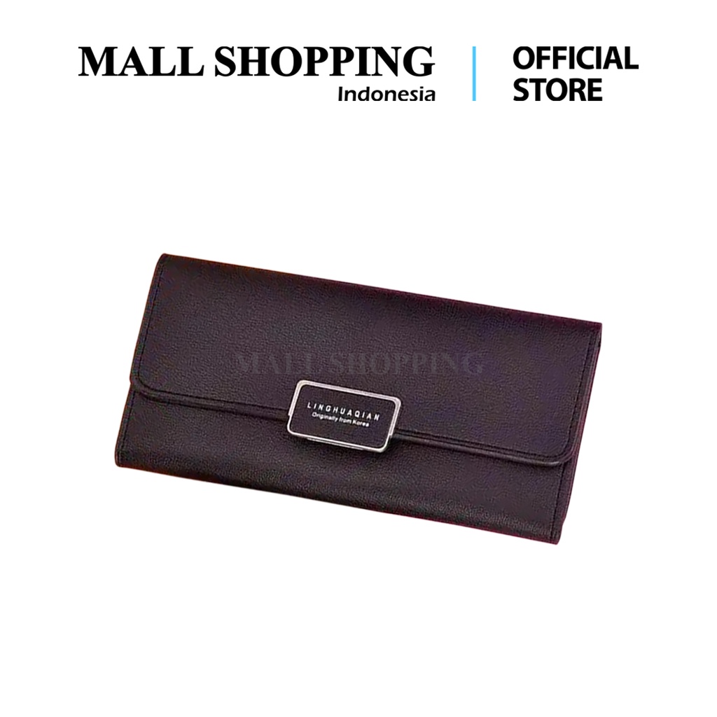 (COD) DOMPET LIPAT WANITA WALLET DOMPET LIPAT KULIT FASHION KOREA MALL SHOPPING