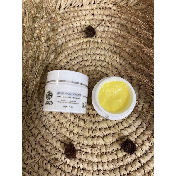 LASKIN ACNE NIGHT CREAM FREE GIFT