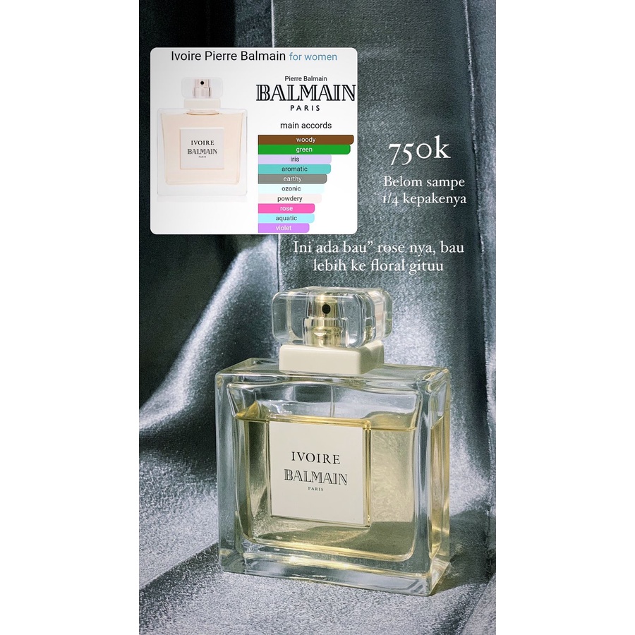 ORIGINAL Ivoire Pierre Balmain Parfume