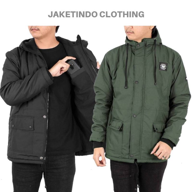 WANGKERS ORIGINAL Jaket Pria Puffer Parasut Kembung - Jaket Parka Musim Dingin