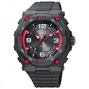 Q&Q QQ Analog Jam Tangan Pria Abu-Abu GW79J011Y Original