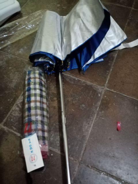 Isi 2 Pcs Spesial!!!! Payung Lipat 3 Kotak Motif Unik Dan Menarik