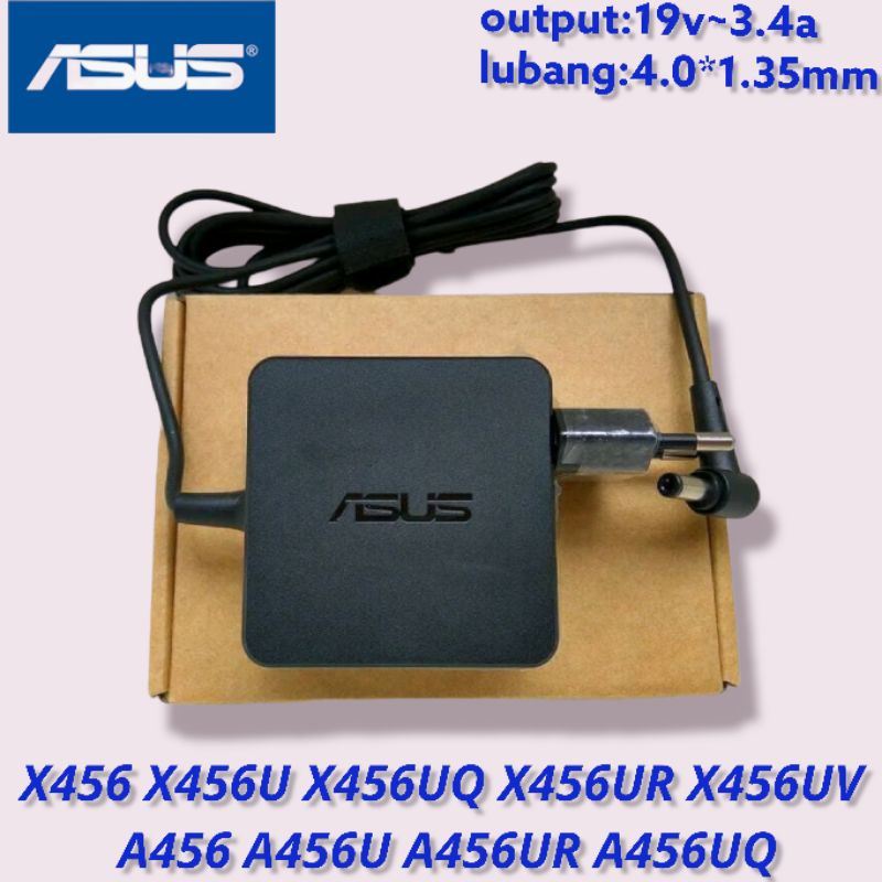 Adaptor Charger Laptop Asus 19V 3.42A 65W 4.0x1.35mm ORIGINAL A456 A456U A456UR A456UQ A407 A407M A407MA A407U A407UA