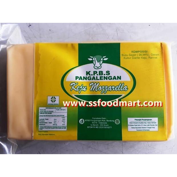 

Keju Mozarella KPBS Pengalengan 250 gr