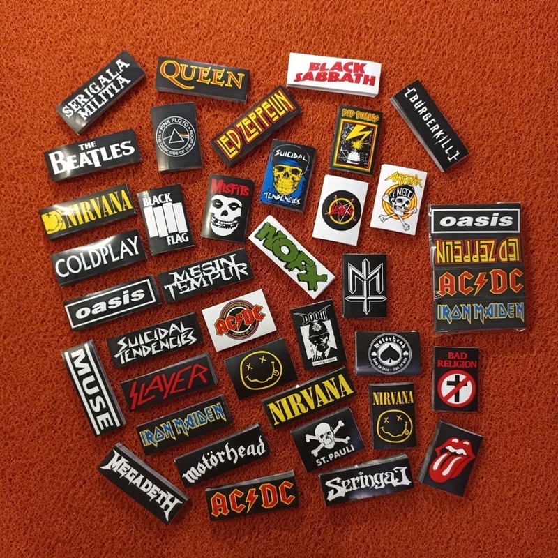 STIKER GRAFTAC BERVARIAN GAMBAR BRAND ORIGINAL DISTRO