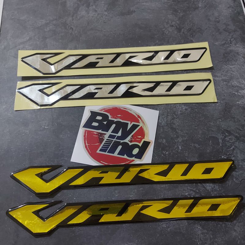 STICKER EMBLEM TERBAIK TIMBUL