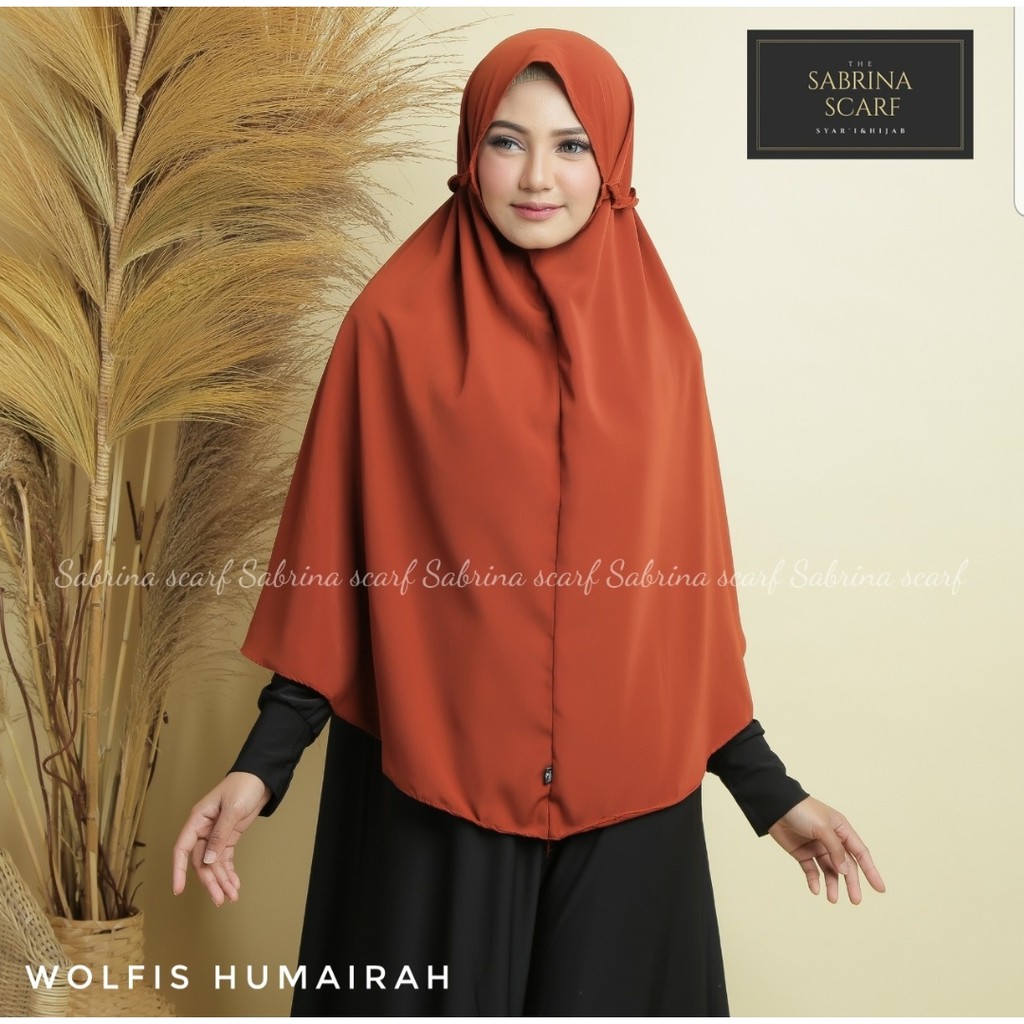 KERUDUNG BERGO MARYAM WOLFIS (TALI KEPANG)