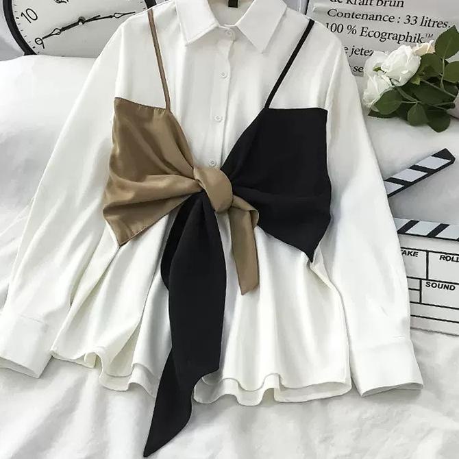 [R.A] Magnolia Top Atasan Blouse Muslim Fashion Wanita