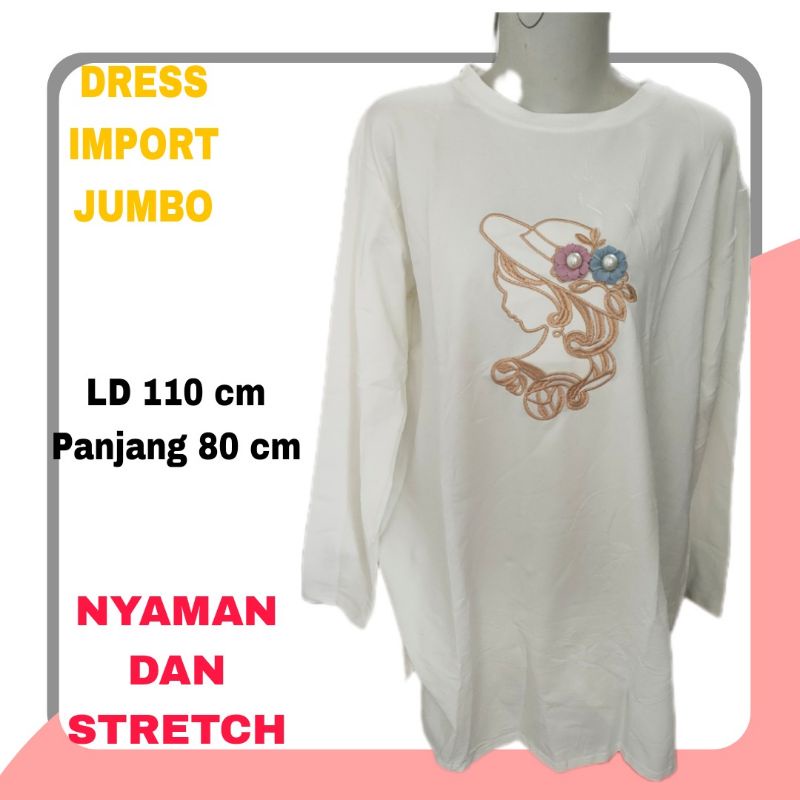 ATASAN / TUNIK WANITA JUMBO baju atasan kaos lengan panjang import wanita tunik premium terbaru atasan fashion wanita atasan tunik terbaru baju tunik wanita dress jumbo casual baju wanita midi dress dres tunik atasan perempuan baju dress wanita muslim