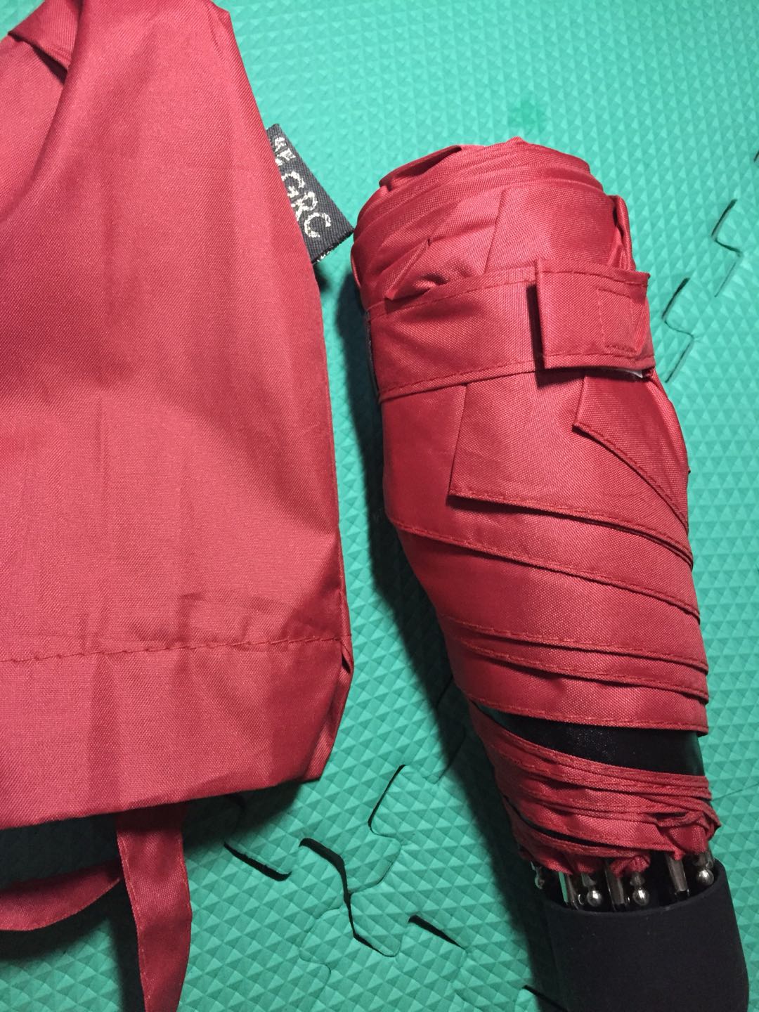 Jktumbrella - Payung Lipat 5 Kotak Kotak / Kecil / Mini / Tas / Ringan - 503