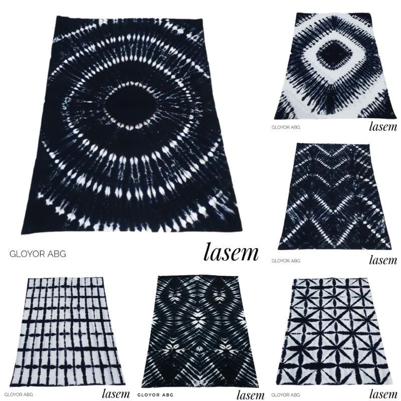 Sarung Santung Goyor ABG batik jumputan, by @sarungbatik.ulinnuha