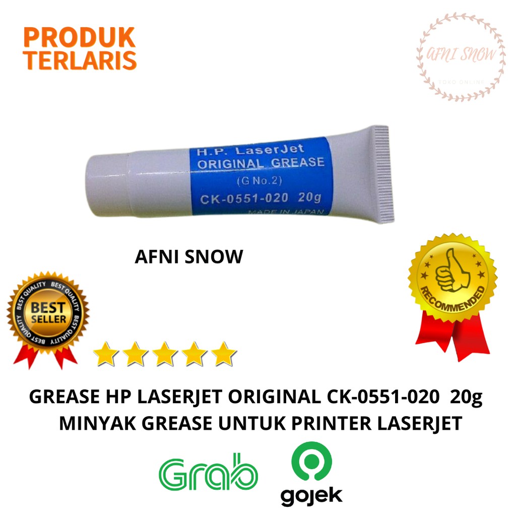 Grease Hp Laserjet Original Fuser Grease 20gr Pelumas Film Printer Laserjet CK-0551-020