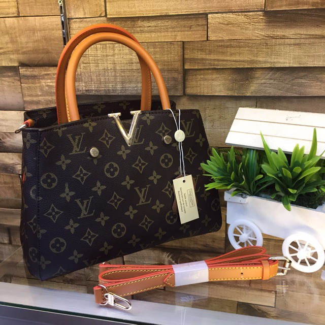 Hot SALE Tas Wanita Cewek LV Montaigne Tas Kerja Tas Import Murah Berkualitas