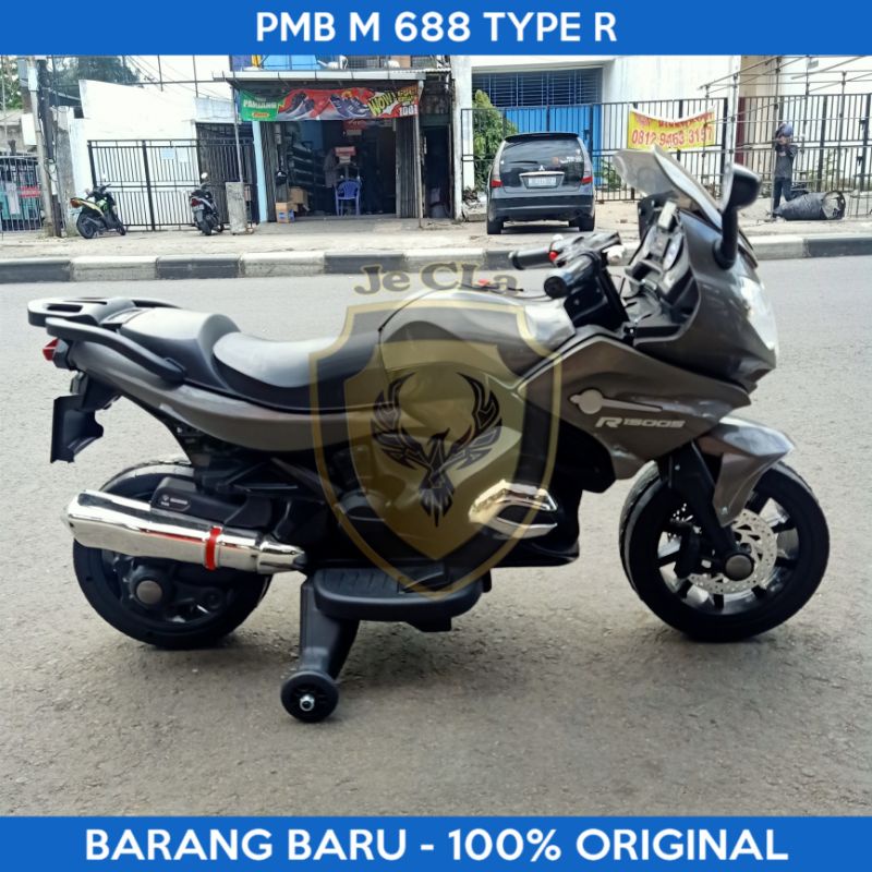 Mainan Motor Aki Anak Ninja PMBM688 M 688 Type R Moto GP Sport