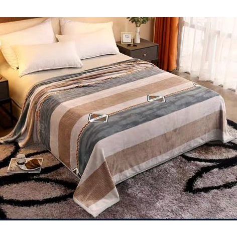 Selimut Bulu Halus Motif Dewasa  Aesthetic Atisashop Murah Berkualitas Lembut Uk135x190 New Arrival-LINE BRITISH