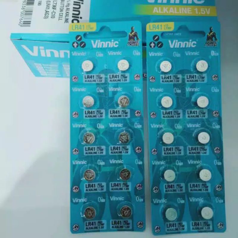 Baterai Jam Tangan Vinnic LR 41 / Baterai Ag3 / Baterai L736F