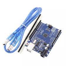 Compatible Arduino UNO R3 Model IC SMD AtMega 328P Microcontroller - Plus Kabel USB (ORI)