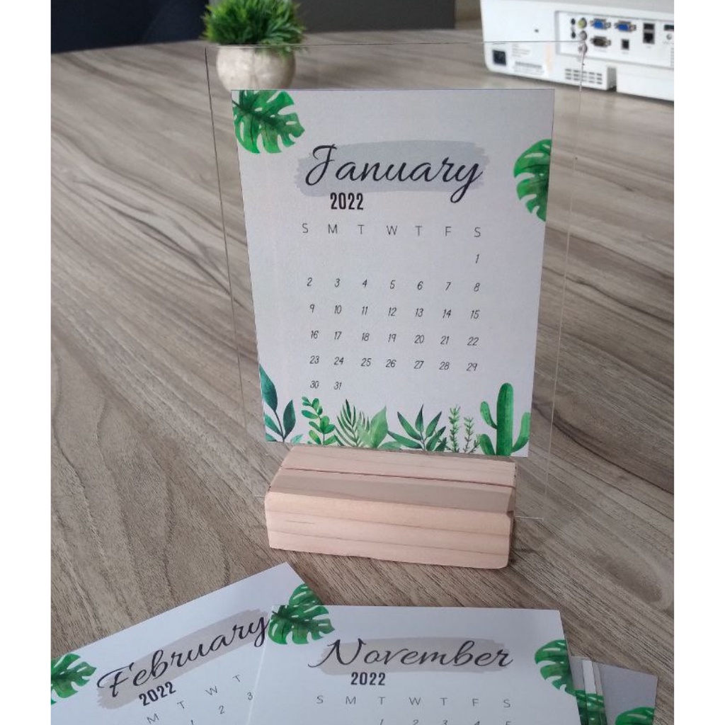 

Kalender Meja Aesthetik Custom Murah estetik kado/gift/hampers dekorasi