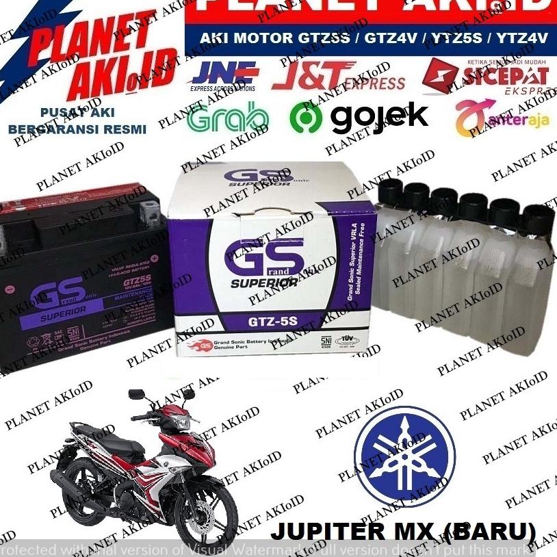 Update Gembira Aki Motor Yamaha New Jupiter MX 135 GTZ5 GTZ5S GTZ 5S GS Y Accu Kering MF