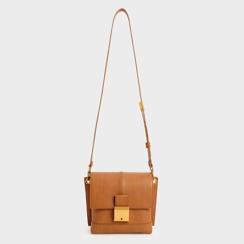 8.8 SALE | CK Juniper Metallic Push-Lock Crossbody Bag