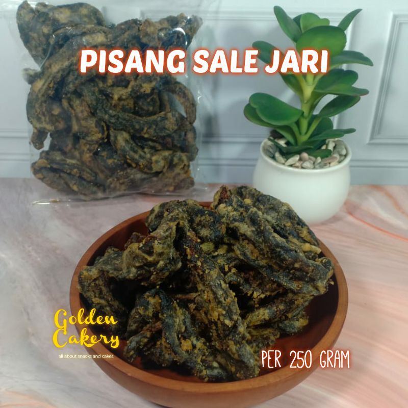 

Golden Cakery | Cemilan Sale Pisang JARI / Pisang Sale